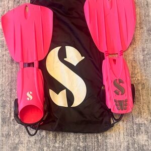 Scubapro Seawing Nova Swim Fins with Bag Pink